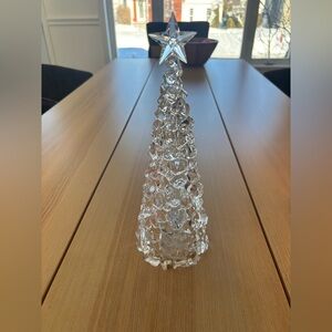 Acrylic Christmas tree, colour changing lights by The Dana Collin Collection (K)